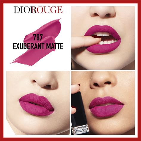 dior exuberant matte 787 recensioni|Dior Rouge Lipstick 787 Exuberant Matte .